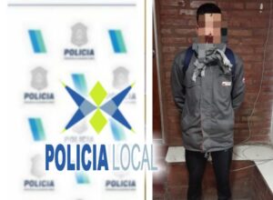 detenido por la policía local san nicolás