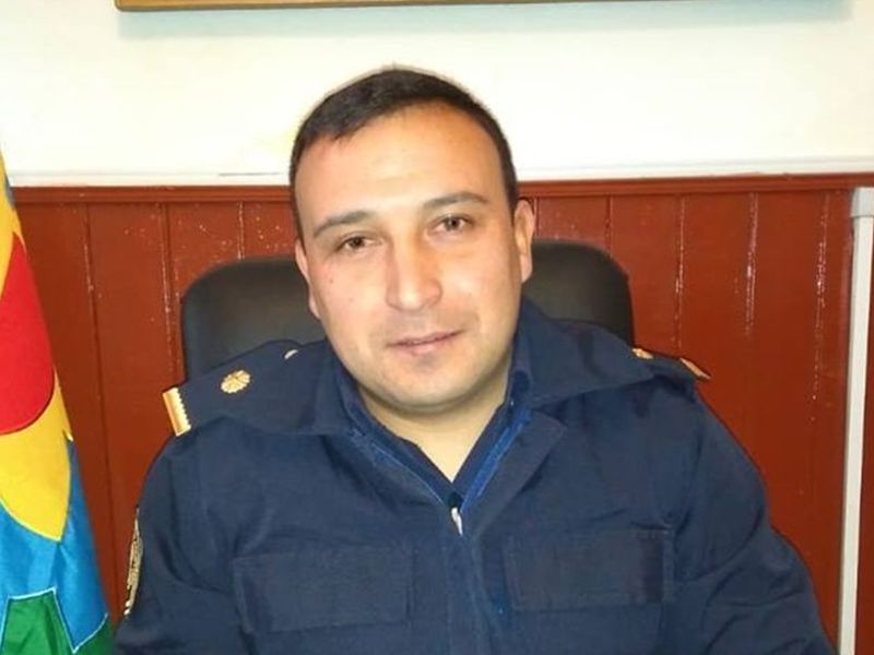 MARCELO IBARRA jefe de la policía local san nicolás