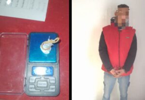 ARRESTADO CON COCAÍNA