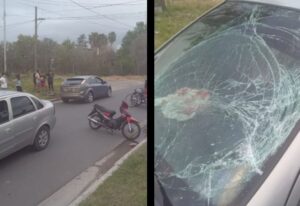 choque a un menor en bicicleta