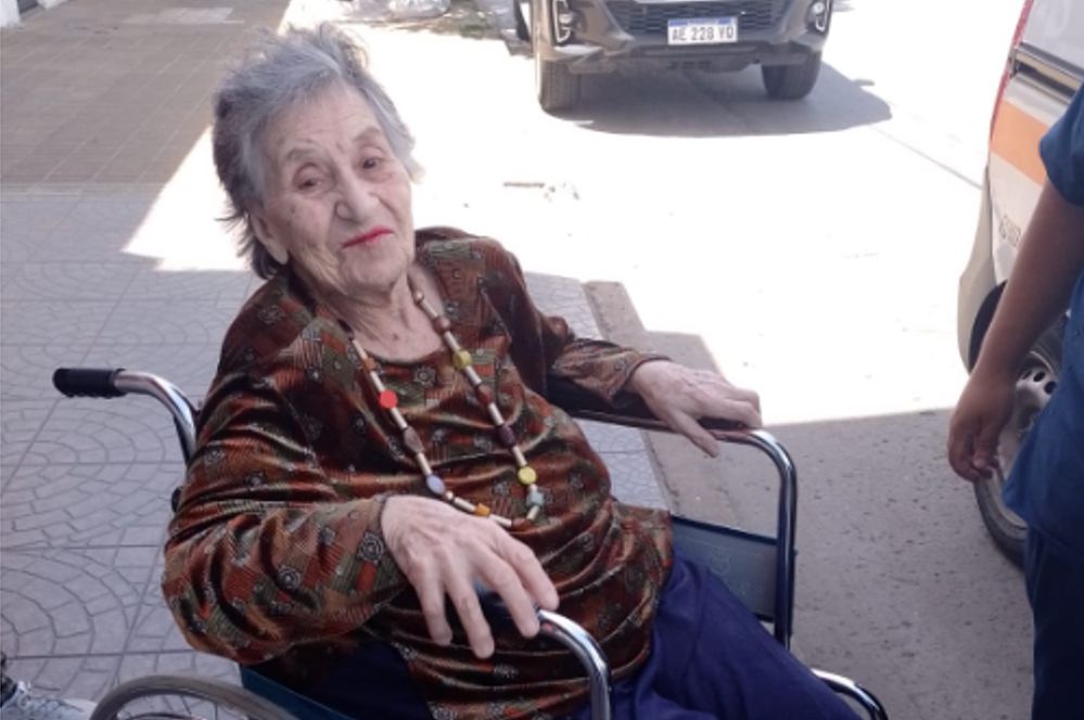 votó de una abuela de 93 años