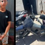 moto recuperada por la policía local san nicolás