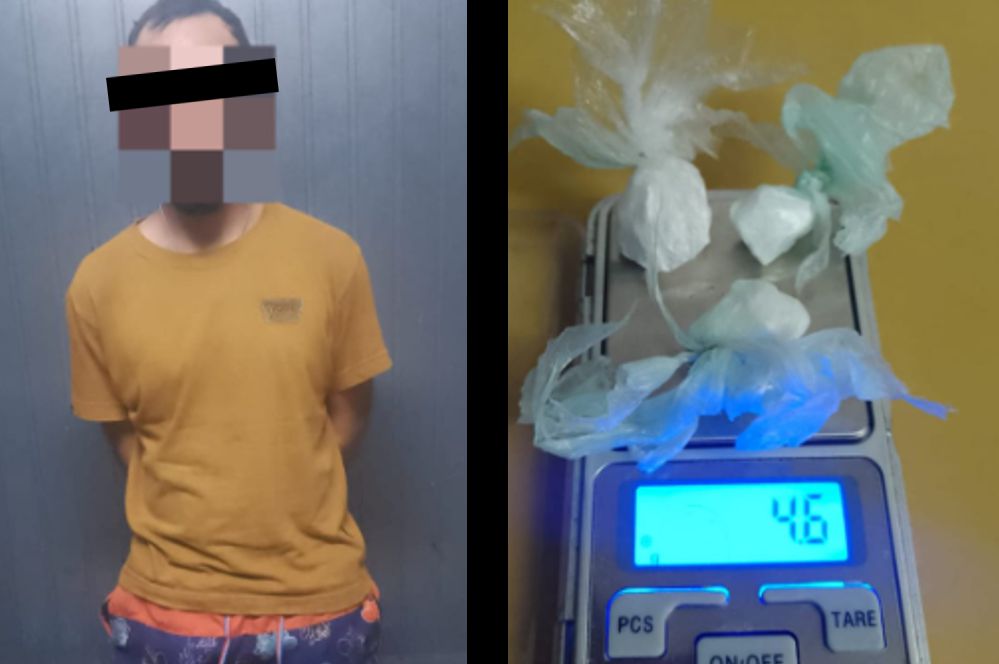 arrestado por venda de cocaína en san nicolas