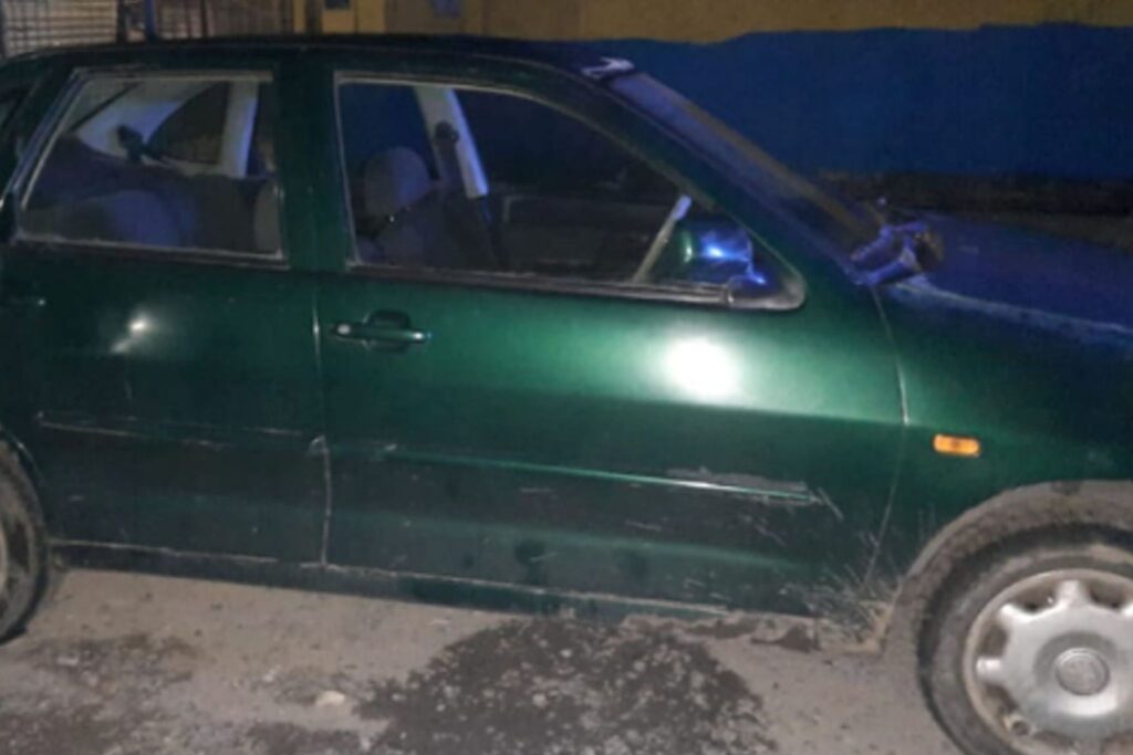 polo verde robado