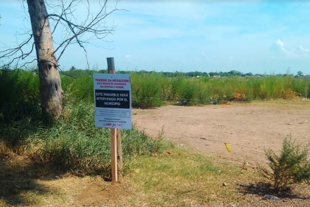 multas a terrenos baldíos en san nicolas