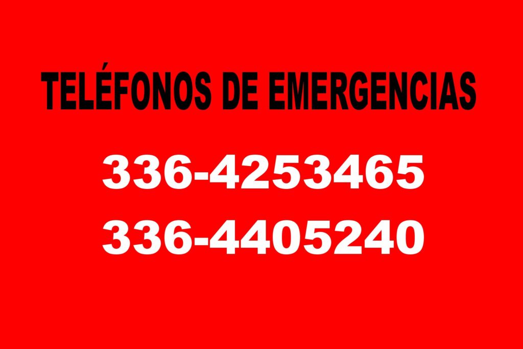 TELÉFONOS DE EMERGENCIA TRAS EL TEMPORAL EN SAN NICOLÁS