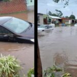 inundación barrio 9 de julio san nicolas