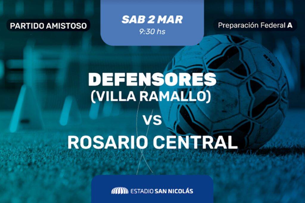 rosario central vs defensores de ramallo