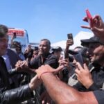 el presidente javier milei visito la expoagro en san nicolas