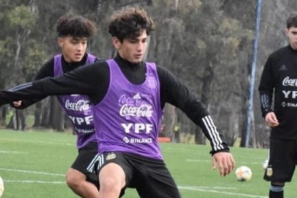 VICENTE PENDINO nicoleño PRESELECCION ARGENTINA SUB 17