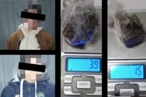 dos jóvenes detenido por venta de marihuana en san nicolas