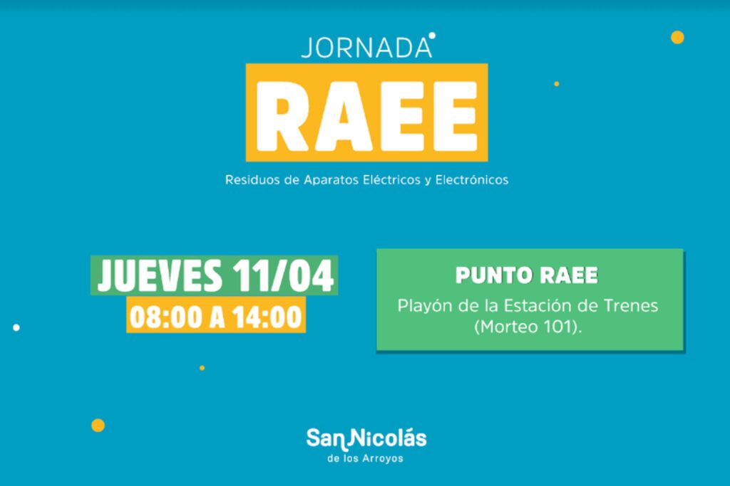 JORNADA RAEE EN SAN NICOLAS