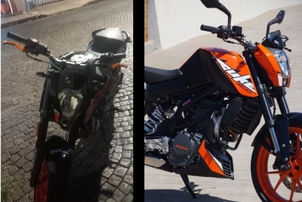 moto ktm duke