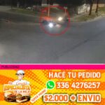 motociclista pierde el control en san nicolás