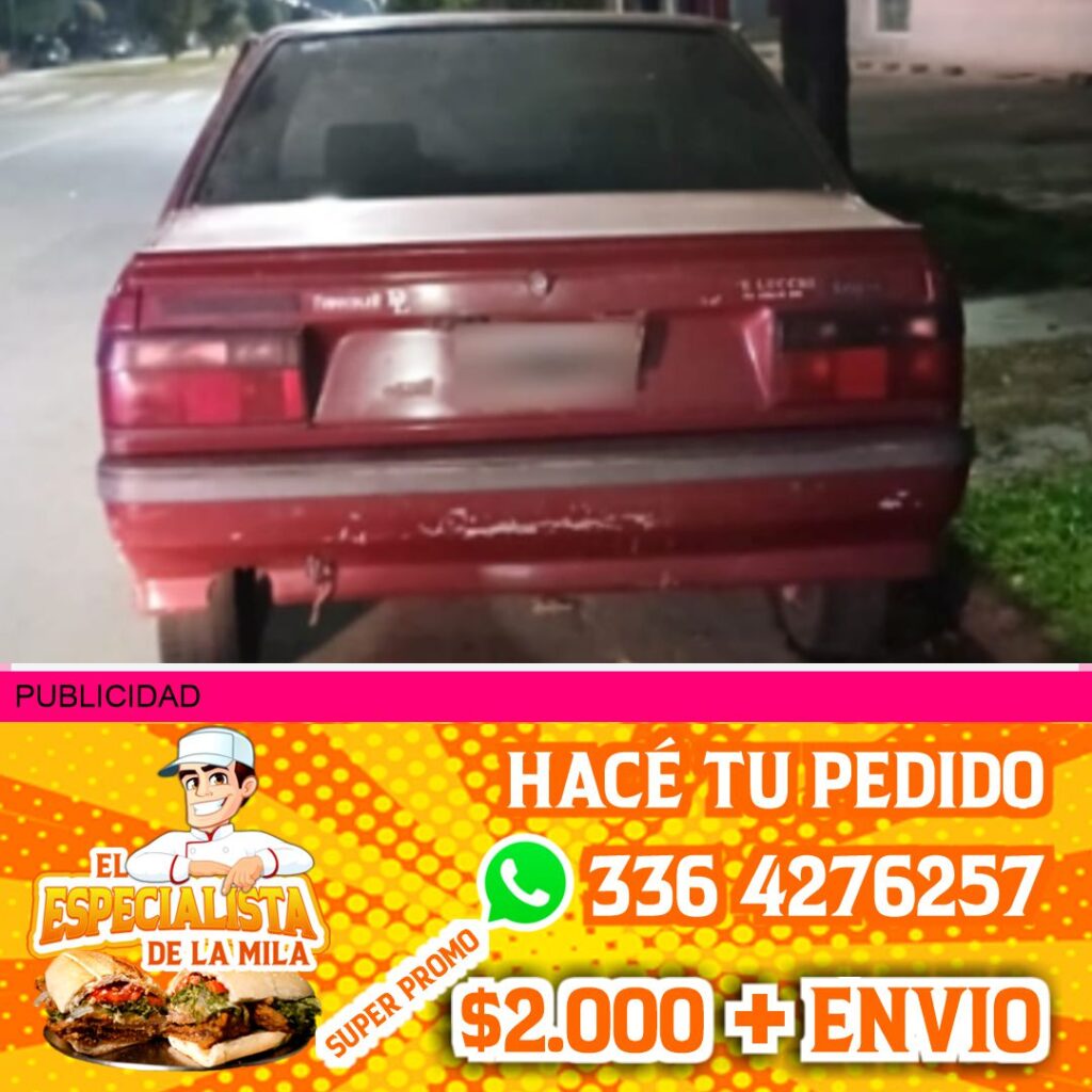 auto robado en rosario