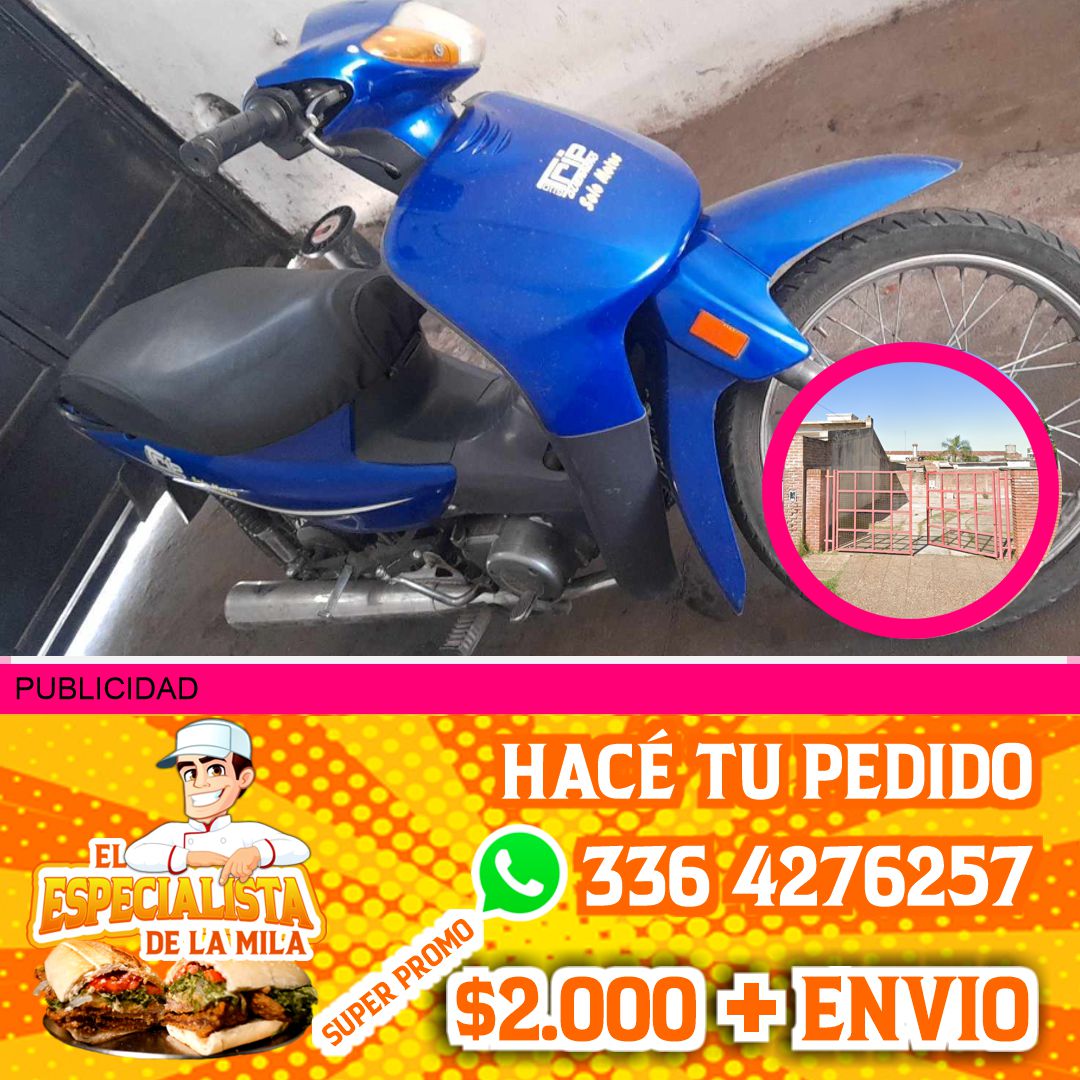 moto guerrero trip robada en san nicolas