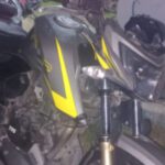 secuestro de moto robada en san nicolas