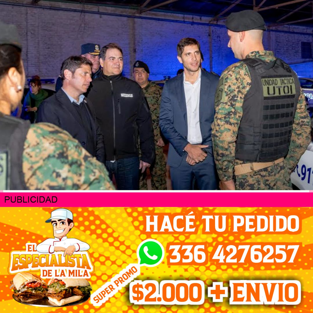 inauguración del comando utoi en san nicolas