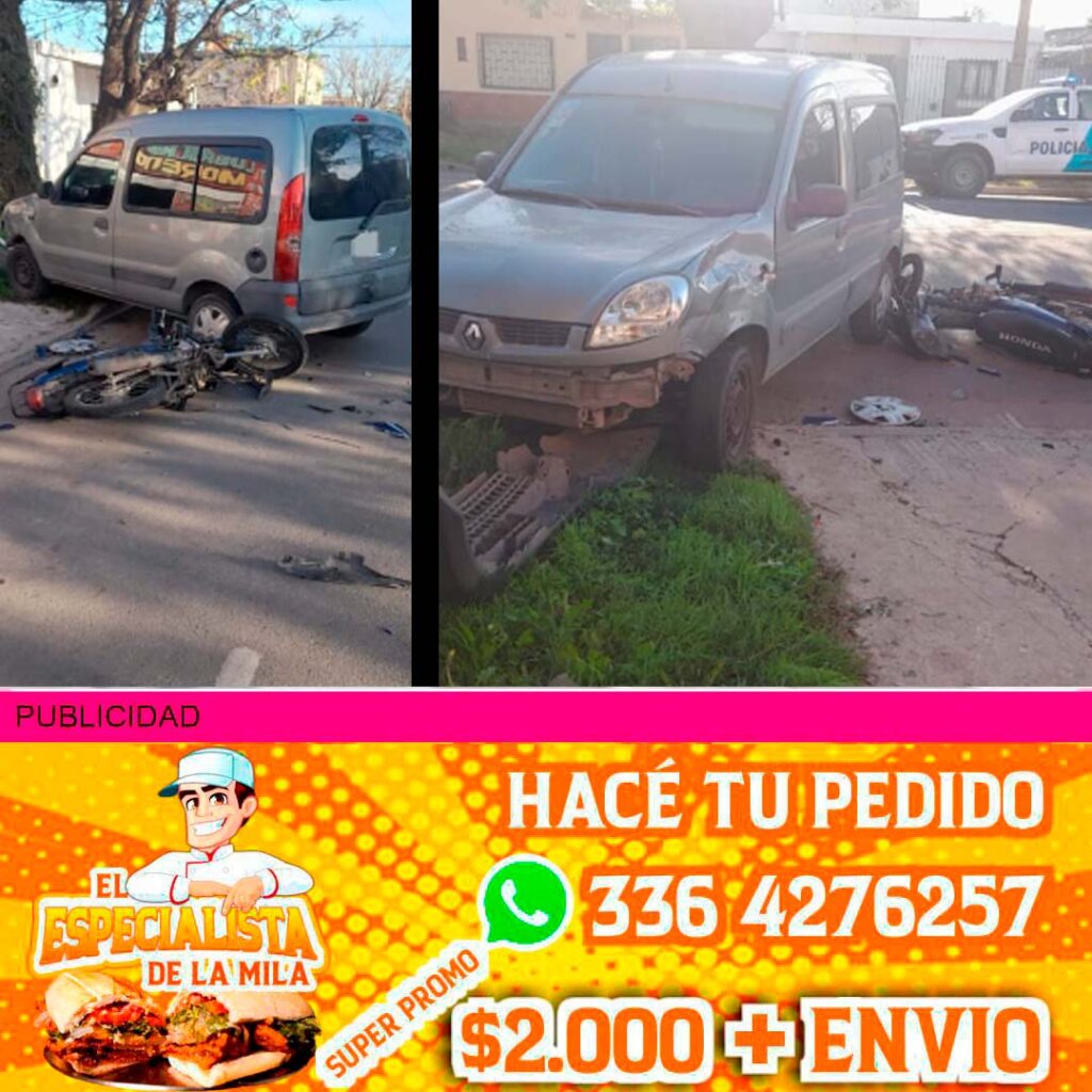 accidente de transito en san nicolas