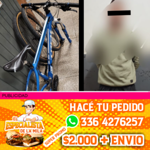 bicicleta robada recuperada