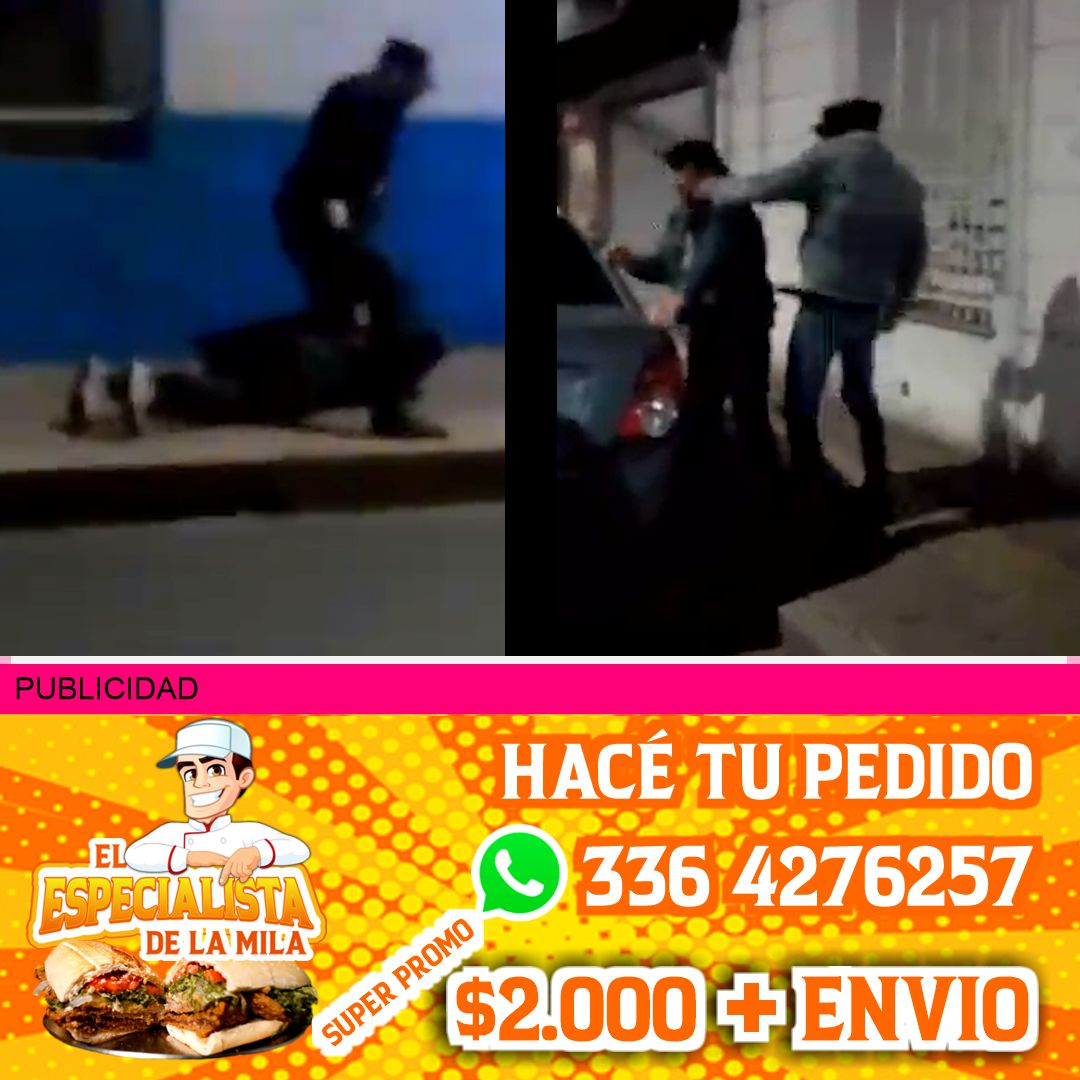 gran episodio de violencia en san Nicolás