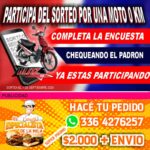 elecciones en el sindicato de los vigiladores gánate una moto 0 kilometro