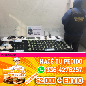 arresto a líder narco en san Nicolás