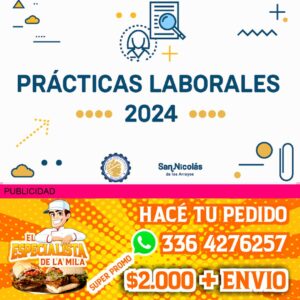 programa de practicas laborales en san Nicolás