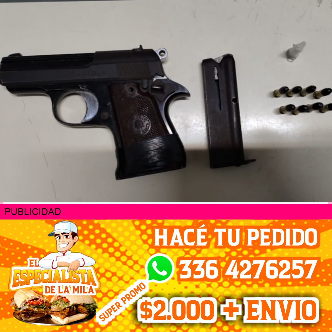 pistola calibre 22