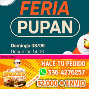 feria pupan en san Nicolás