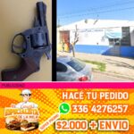 menor de edad con un revolver en la escuela