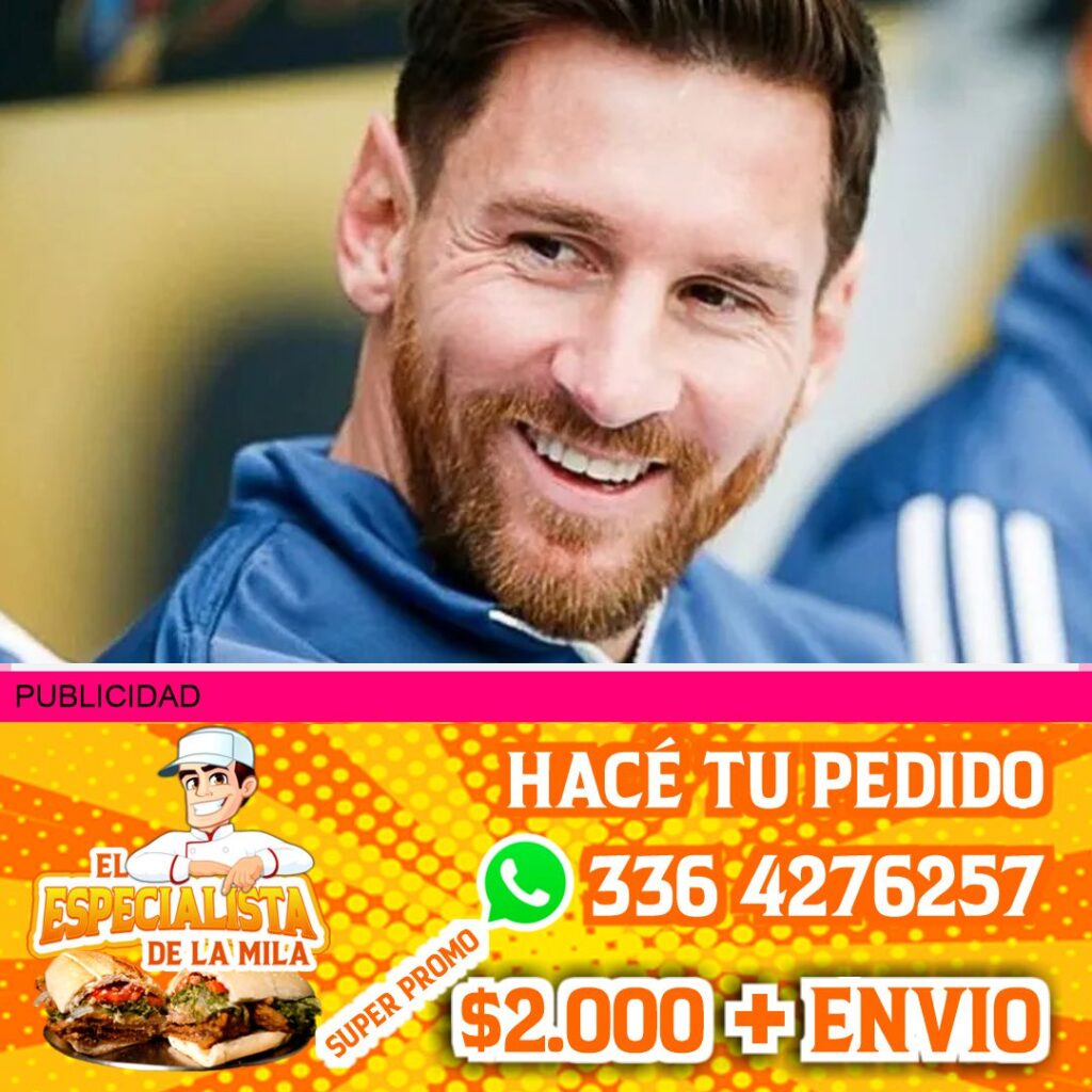 Messi cumple su promesa de ir caminando a san Nicolás desde rosario