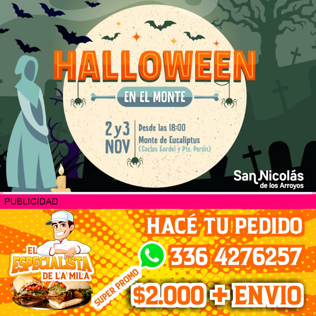 La Municipalidad de San Nicolás invita a todos los vecinos a disfrutar de la celebración de Halloween en el Monte de Eucaliptus, que se llevará a cabo los días 2 y 3 de noviembre. Este evento promete dos noches llenas de diversión, música, y gastronomía, con actividades especialmente diseñadas para toda la familia.