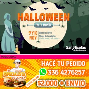 fiesta de halloween en san nicolas