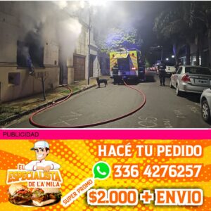 incendio en el centro de san nicolas