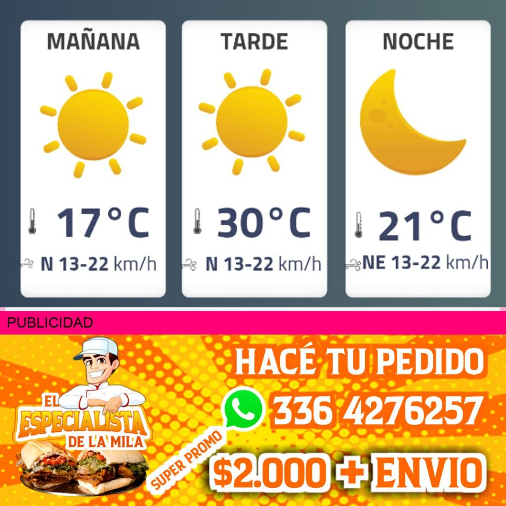 tiempo en san nicolas