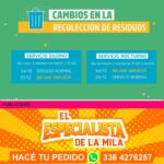 cambio en la recolección de residuos en san nicolas