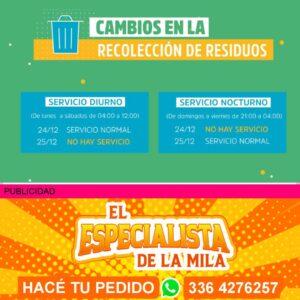 cambio en la recolección de residuos en san nicolas