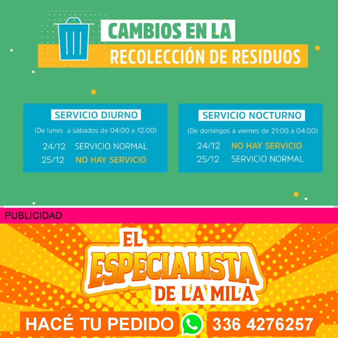 cambio en la recolección de residuos en san nicolas