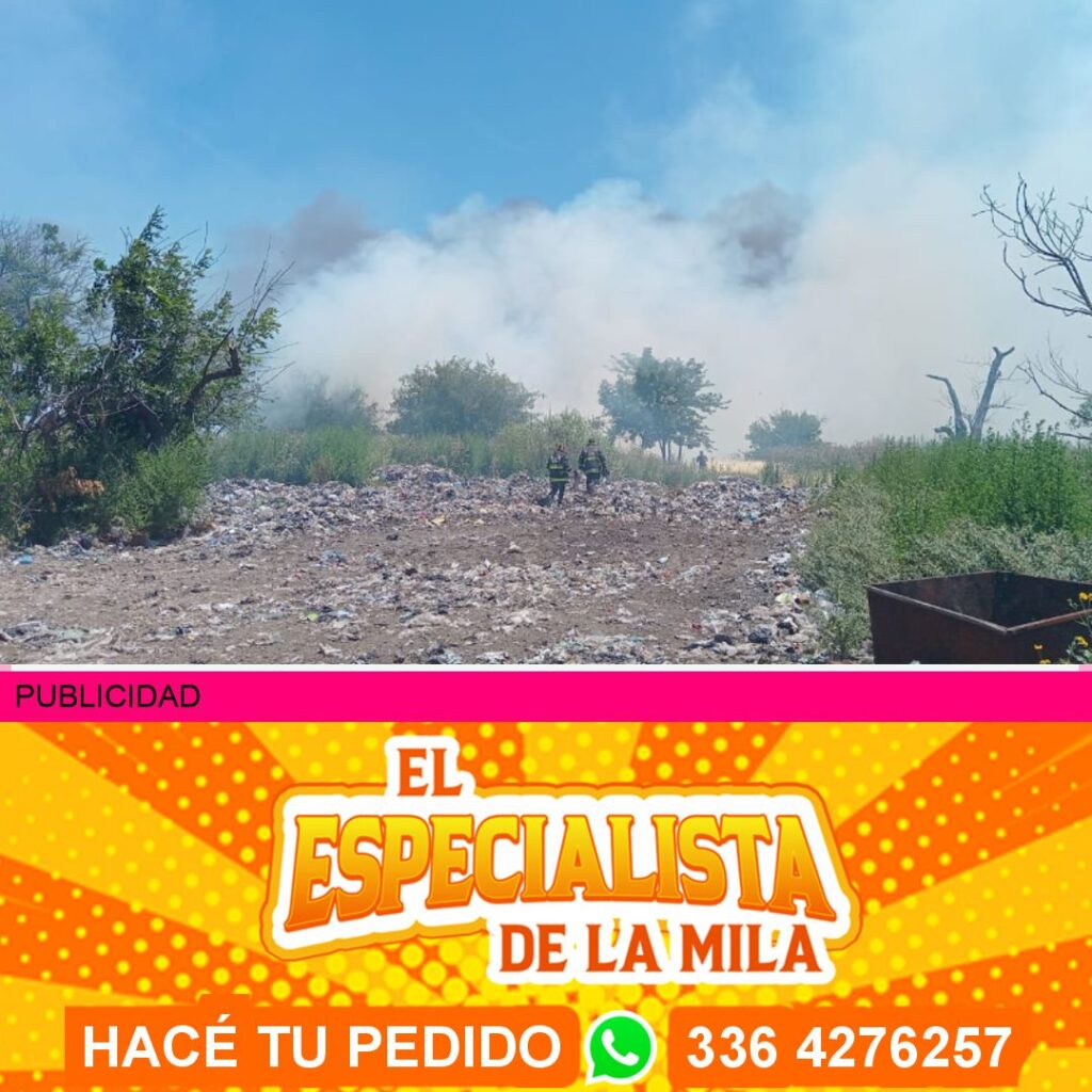 feroz incendio en san Nicolás