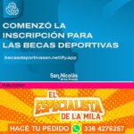 becas deportivas en san Nicolás