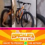 bicicleta topmega robada en san nicolas