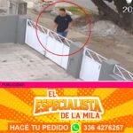 buscan intensamente a un delincuente en San Nicolás