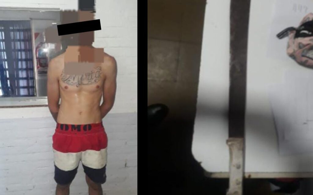 intento acecinar a su padre con un machete