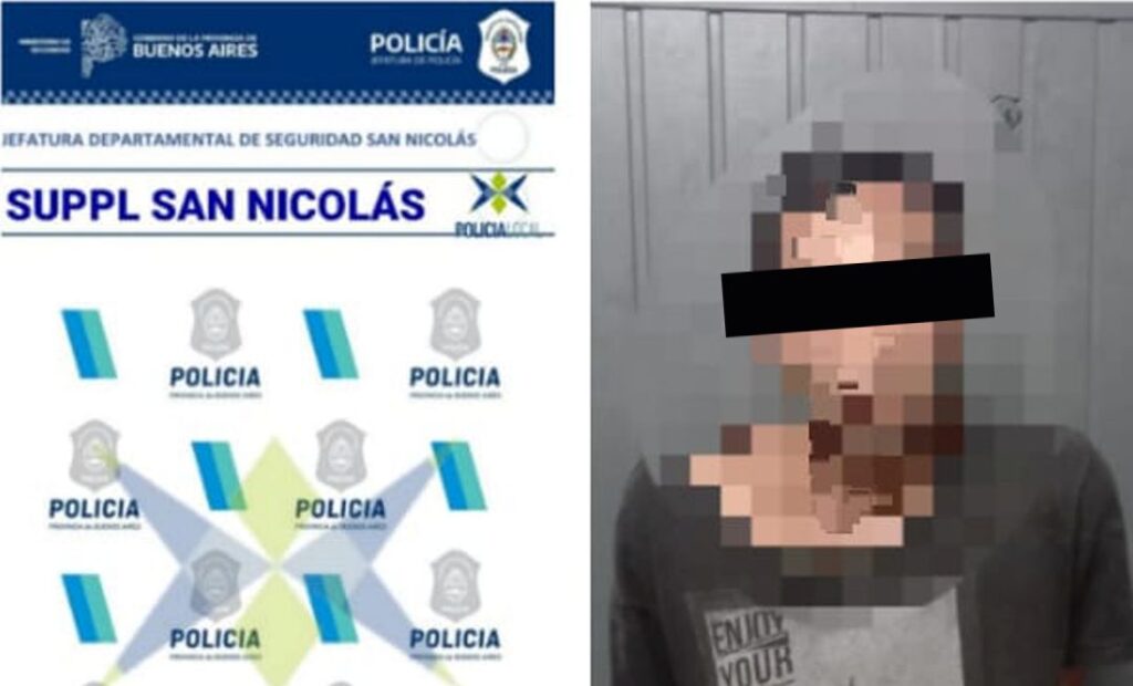 En un operativo realizado en la intersección de Mitre y Urquiza, personal de la Policía Local de San Nicolás logró la detención de un hombre de 36 años, quien se encontraba prófugo desde marzo de 2023 por abusos sexuales.