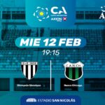 primera fecha e la copa argentina en el estadio de san nicolas