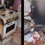 incendio de un cocina en San Nicolás