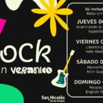 El ciclo de verano Veranico, organizado por la Municipalidad de San Nicolás, continúa brindando noches inolvidables en la Laguna Descubrí. Tras un exitoso primer fin de semana, en el que miles de nicoleños y turistas disfrutaron de shows en vivo al aire libre, se viene una nueva edición con cuatro noches a puro rock.