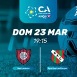 El próximo domingo 23 de marzo a las 19:15, el Estadio San Nicolás será el escenario de un duelo por los 32avos de final de la Copa Argentina, en el que San Lorenzo enfrentará a Sportivo Las Parejas. De esta manera, la ciudad vuelve a recibir a uno de los clubes más grandes del fútbol argentino.