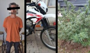 moto robada y drogas allanadas en san nicolas